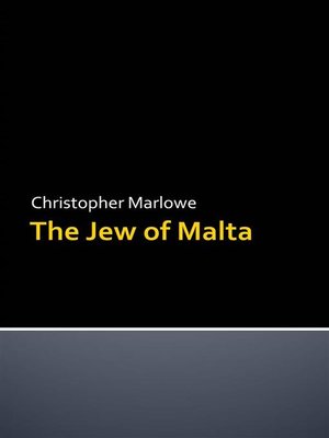 the jew of malta by christopher marlowe